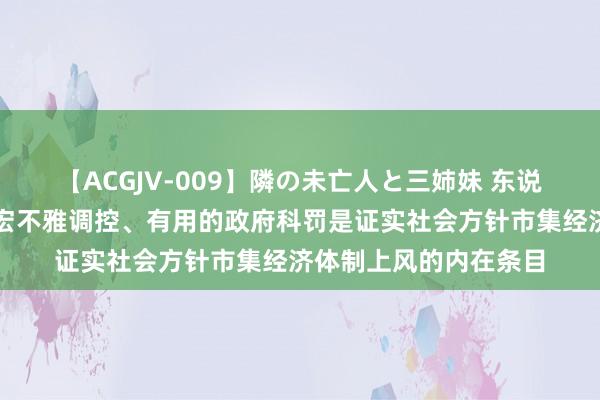 【ACGJV-009】隣の未亡人と三姉妹 东说念主民网评：科学的宏不雅调控、有用的政府科罚是证实社会方针市集经济体制上风的内在条目