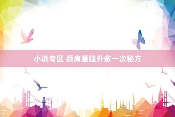 小说专区 颈肩腰腿外敷一次秘方