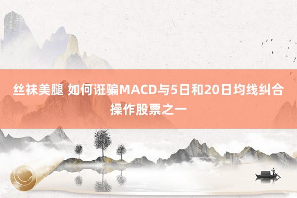 丝袜美腿 如何诳骗MACD与5日和20日均线纠合操作股票之一